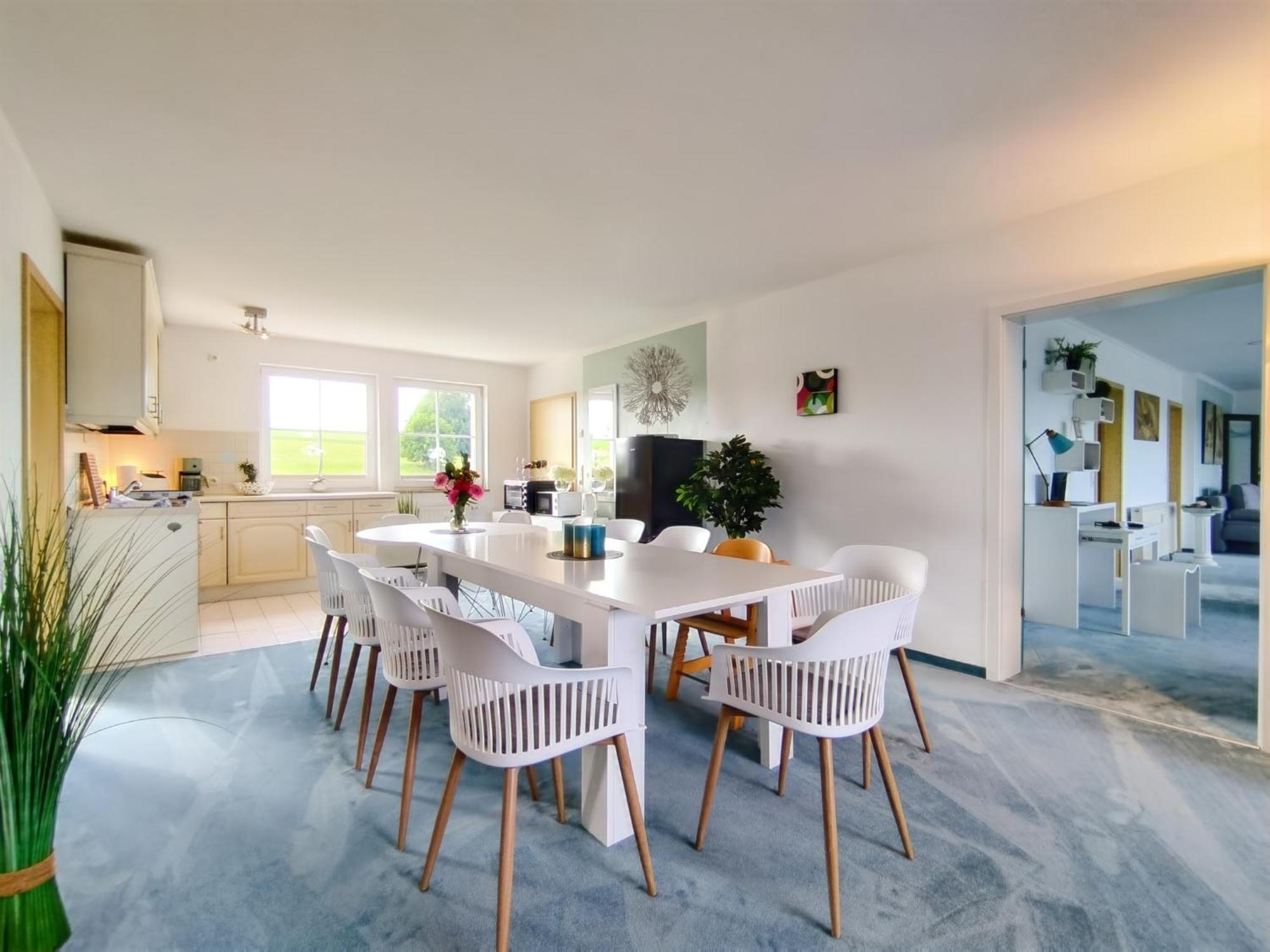 Seeblickapartment Fuer Bis Zu 12, Nuernberg & Schwabach In 30-35 Minuten Zu Erreichen, Sauna, Arbeitsplatz, Dachterrasse & Grill Spalt Bagian luar foto